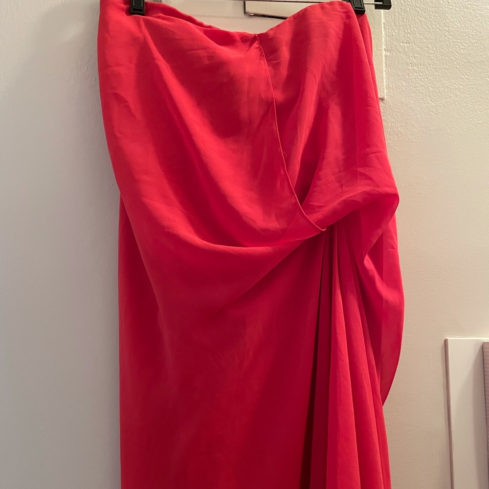 Pookie & Sebastian Strapless Dress